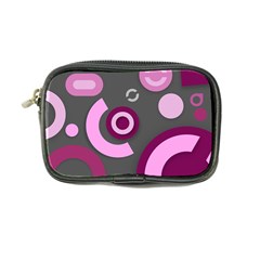 Grey Plum Abstract Pattern  Coin Purse