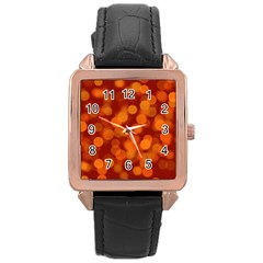 Modern Bokeh 12 Rose Gold Watches by ImpressiveMoments