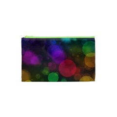 Modern Bokeh 15 Cosmetic Bag (xs) by ImpressiveMoments