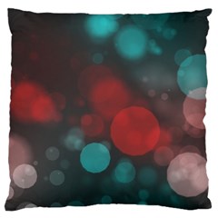 Modern Bokeh 15b Large Cushion Cases (one Side)  by ImpressiveMoments