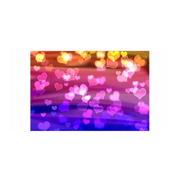 Lovely Hearts, Bokeh Satin Wrap