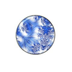 Special Fractal 17 Blue Hat Clip Ball Marker (4 Pack) by ImpressiveMoments