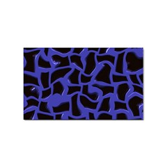 Purple Holes Sticker Rectangular (100 Pack) by LalyLauraFLM