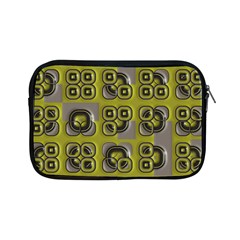 Plastic Shapes Pattern Apple Ipad Mini Zipper Case by LalyLauraFLM