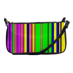 Hot Stripes Rainbow Shoulder Clutch Bags by ImpressiveMoments