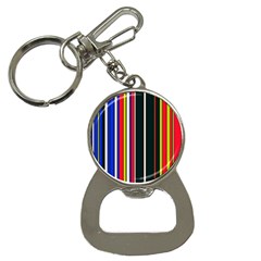 Hot Stripes Red Blue Bottle Opener Key Chains by ImpressiveMoments