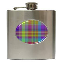 Plaid, Cool Hip Flask (6 Oz) by ImpressiveMoments