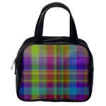 Plaid, Cool Classic Handbags (One Side) Front