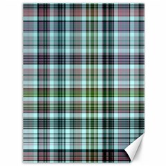 Plaid Ocean Canvas 36  X 48   by ImpressiveMoments