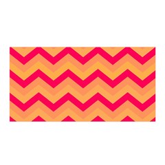 Chevron Peach Satin Wrap by ImpressiveMoments