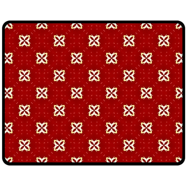 Cute Seamless Tile Pattern Gifts Double Sided Fleece Blanket (Medium) 
