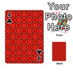 Cute Seamless Tile Pattern Gifts Playing Cards 54 Designs  Front - Club4