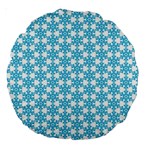 Cute Seamless Tile Pattern Gifts Large 18  Premium Round Cushions Back