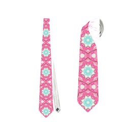 Cute Seamless Tile Pattern Gifts Neckties (two Side) 