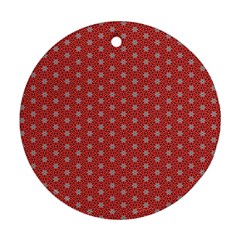 Cute Seamless Tile Pattern Gifts Ornament (round)  by GardenOfOphir