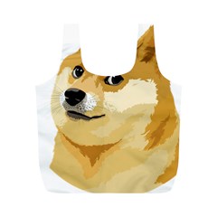 Dogecoin Full Print Recycle Bags (m)  by dogestore