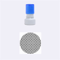 Cute Seamless Tile Pattern Gifts Rubber Round Stamps (small)