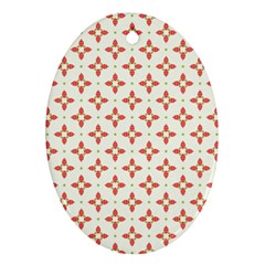 Cute Seamless Tile Pattern Gifts Oval Ornament (two Sides) by GardenOfOphir