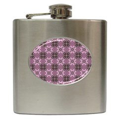 Cute Seamless Tile Pattern Gifts Hip Flask (6 oz)