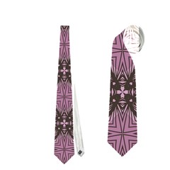 Cute Seamless Tile Pattern Gifts Neckties (one Side)  by GardenOfOphir