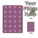 Cute Seamless Tile Pattern Gifts Multi-purpose Cards (Rectangle)  Back 38