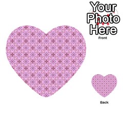 Cute Seamless Tile Pattern Gifts Multi-purpose Cards (heart)  by GardenOfOphir