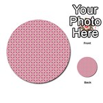 Cute Seamless Tile Pattern Gifts Multi-purpose Cards (Round)  Back 54