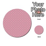 Cute Seamless Tile Pattern Gifts Multi-purpose Cards (Round)  Back 11