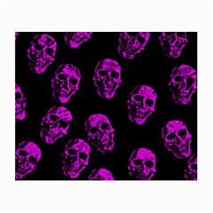 Purple Skulls  Small Glasses Cloth by ImpressiveMoments