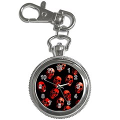 Skulls Red Key Chain Watches by ImpressiveMoments