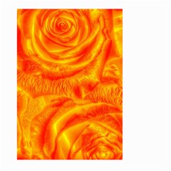 Gorgeous Roses, Orange Large Garden Flag (Two Sides)