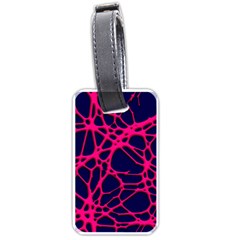 Hot Web Pink Luggage Tags (one Side)  by ImpressiveMoments