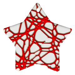 Hot Web Red Ornament (star)  by ImpressiveMoments