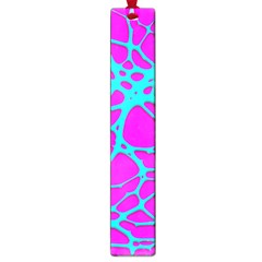 Hot Web Turqoise Pink Large Book Marks