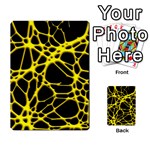 Hot Web Yellow Multi-purpose Cards (Rectangle)  Back 17