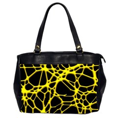 Hot Web Yellow Office Handbags (2 Sides)  by ImpressiveMoments