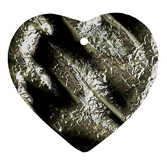 Brilliant Metal 5 Heart Ornament (2 Sides)