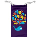 Colorful Happy Whale Jewelry Bags Front