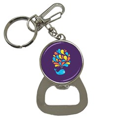 Colorful Happy Whale Bottle Opener Key Chains