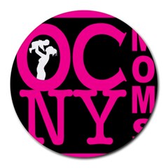 Ocnymoms Logo Round Mousepads by OCNYMOMS