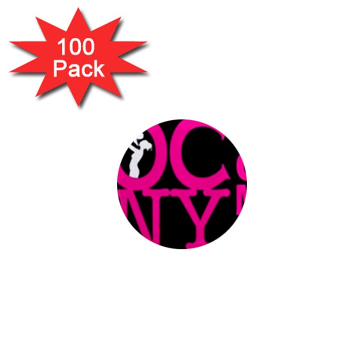 OCNYMOMS LOGO 1  Mini Magnets (100 pack) 