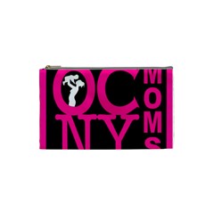Ocnymoms Logo Cosmetic Bag (small)  by OCNYMOMS
