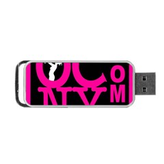 Ocnymoms Logo Portable Usb Flash (one Side) by OCNYMOMS