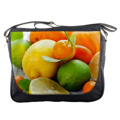 Citrus Fruits Messenger Bags by emkurr