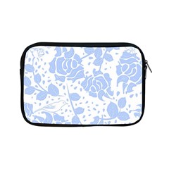 Floral Wallpaper Blue Apple Ipad Mini Zipper Cases by ImpressiveMoments
