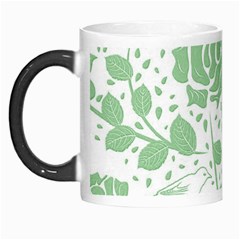 Floral Wallpaper Green Morph Mugs by ImpressiveMoments