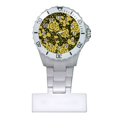 Floral Wallpaper Forest Nurses Watches