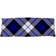 Smart Plaid Blue Body Pillow Cases Dakimakura (two Sides)  by ImpressiveMoments