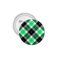 Smart Plaid Green 1 75  Buttons by ImpressiveMoments