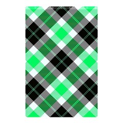 Smart Plaid Green Shower Curtain 48  X 72  (small)  by ImpressiveMoments